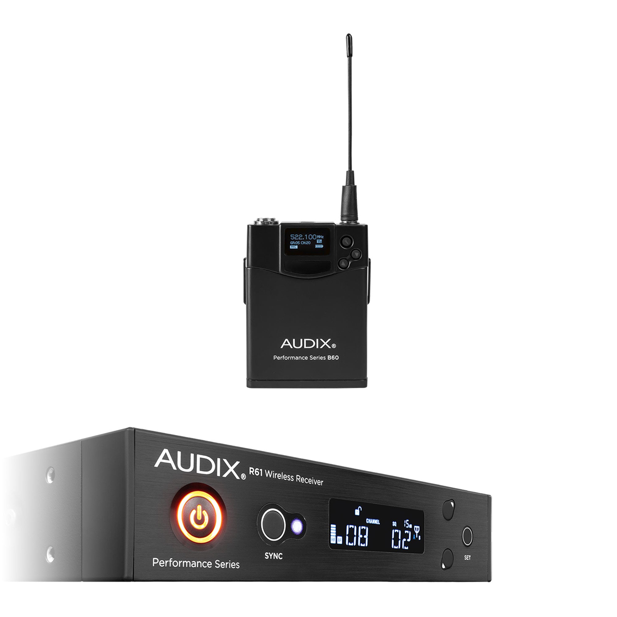 Audix AP61 BP Bodypack Wireless System (522 - 586 MHz)
