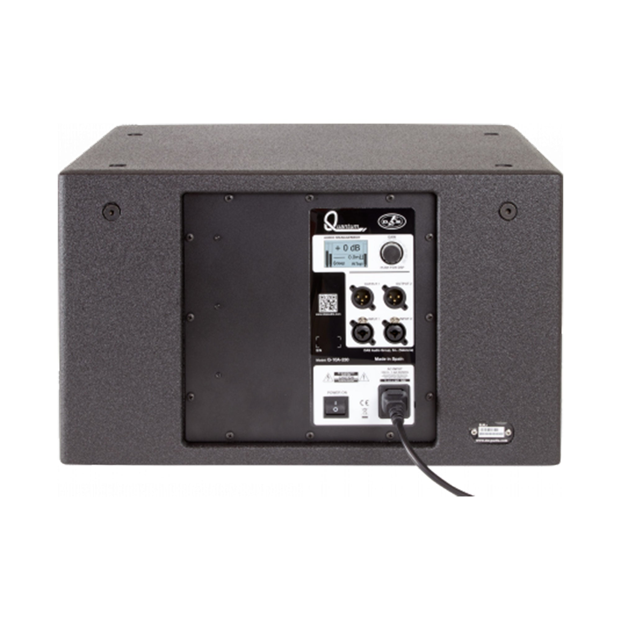 DAS Q-10A - Active 10-Inch Install Subwoofer (Black)