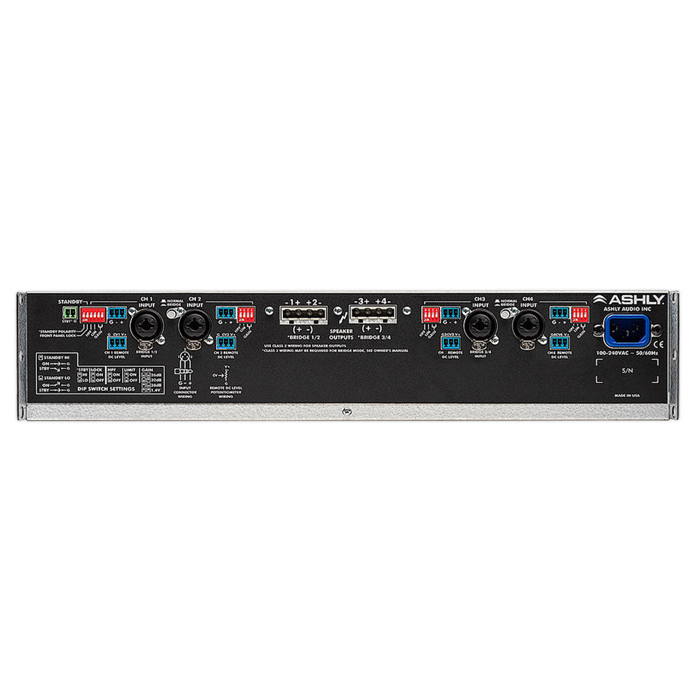 Ashly CA 504 - Four-Channel Install Power Amplifier