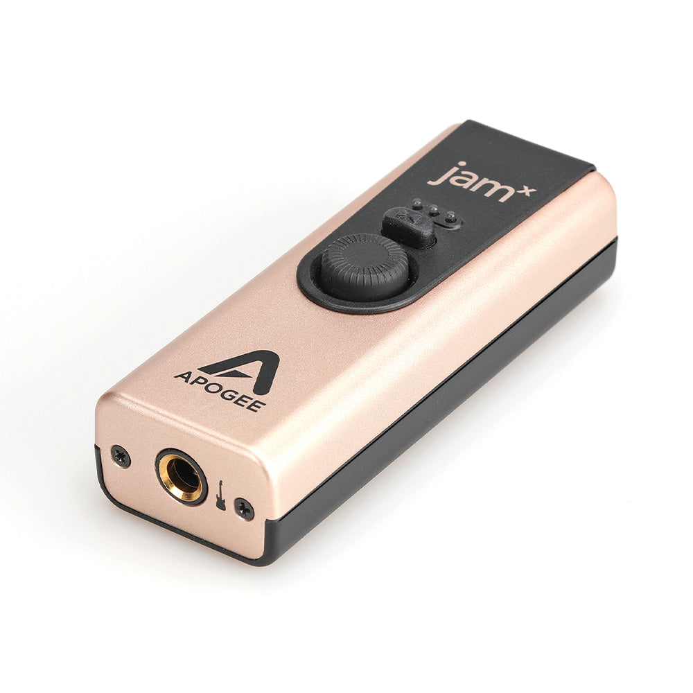 Apogee Jam X - USB Instrument Audio Interface with Compression and Overdrive