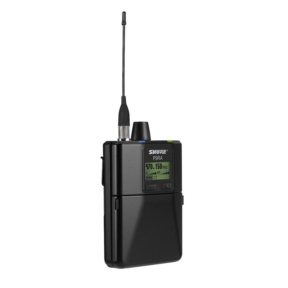 Shure P9RA+ PSM900 Bodypack In-Ear Monitor Receiver (G6 Band - 470-506 MHz)