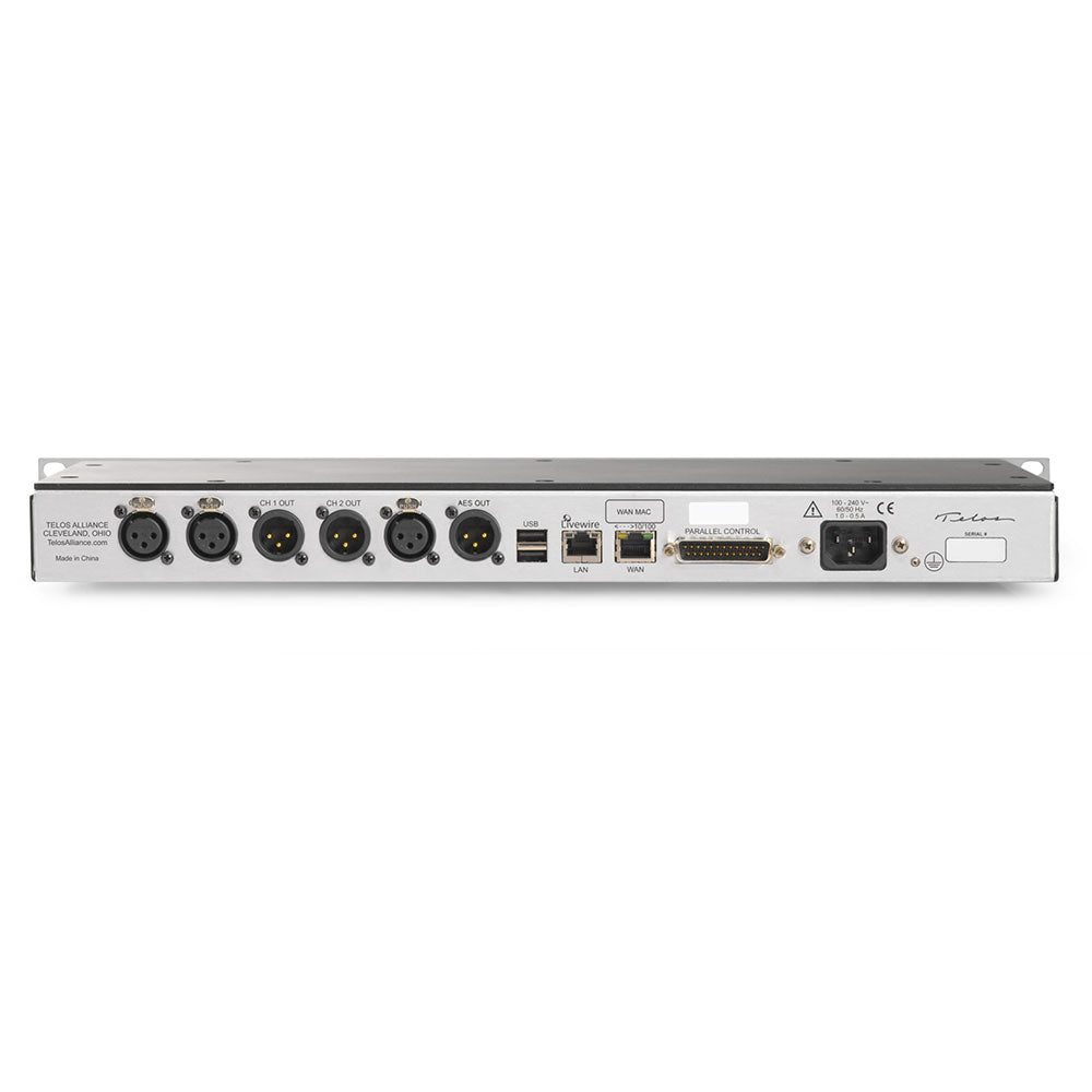 Telos 2001-00498-000 Z/IPStream R/1 Broadcast Audio Codec