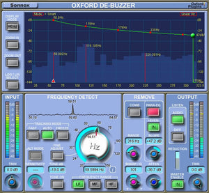 Sonnox Debuzzer Hum and Buzz Removal Plugin (Native AAX/VST/AU/RTAS)