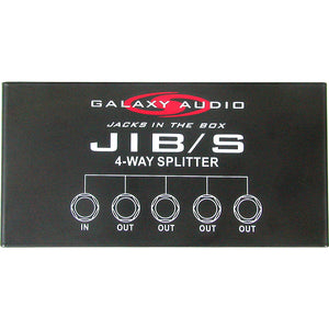 Galaxy Audio JIB/S Line Level 1-Input 4-Output Splitter