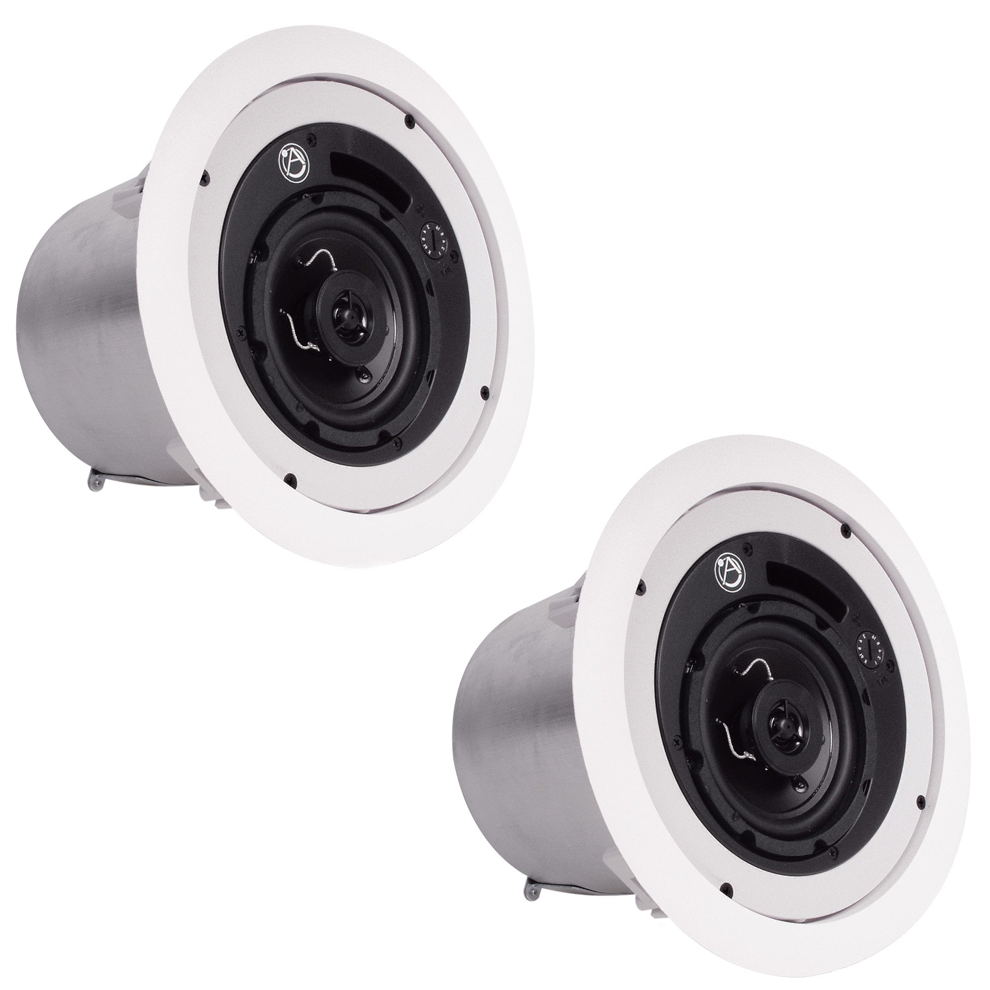 AtlasIED FAP42T 2-Way 4-Inch Ceiling Speaker System (8 Ohm/70.7V/100V)