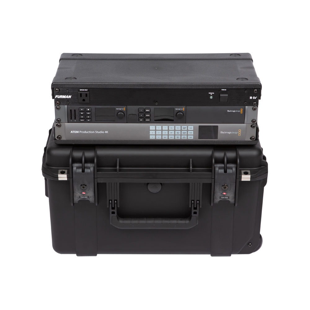 SKB 3i-2011M103U - 3-Space iSeries Injection Molded Shallow Fly Rack (9 Inch Depth)