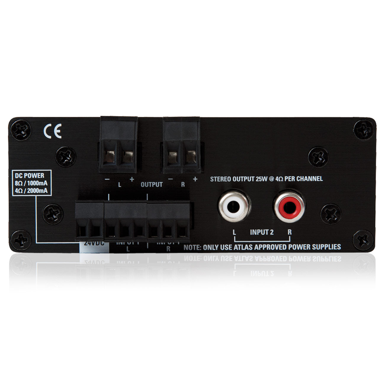 AtlasIED TSD-PA252G - 2-Input 50-Watt Multi-Load Install Amplifier