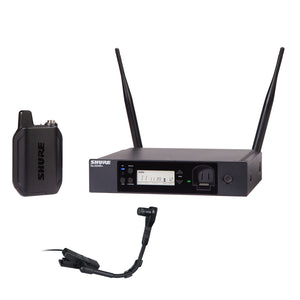 Shure GLXD14R+/B98 - Digital Wireless Instrument Rack System with BETA 98H