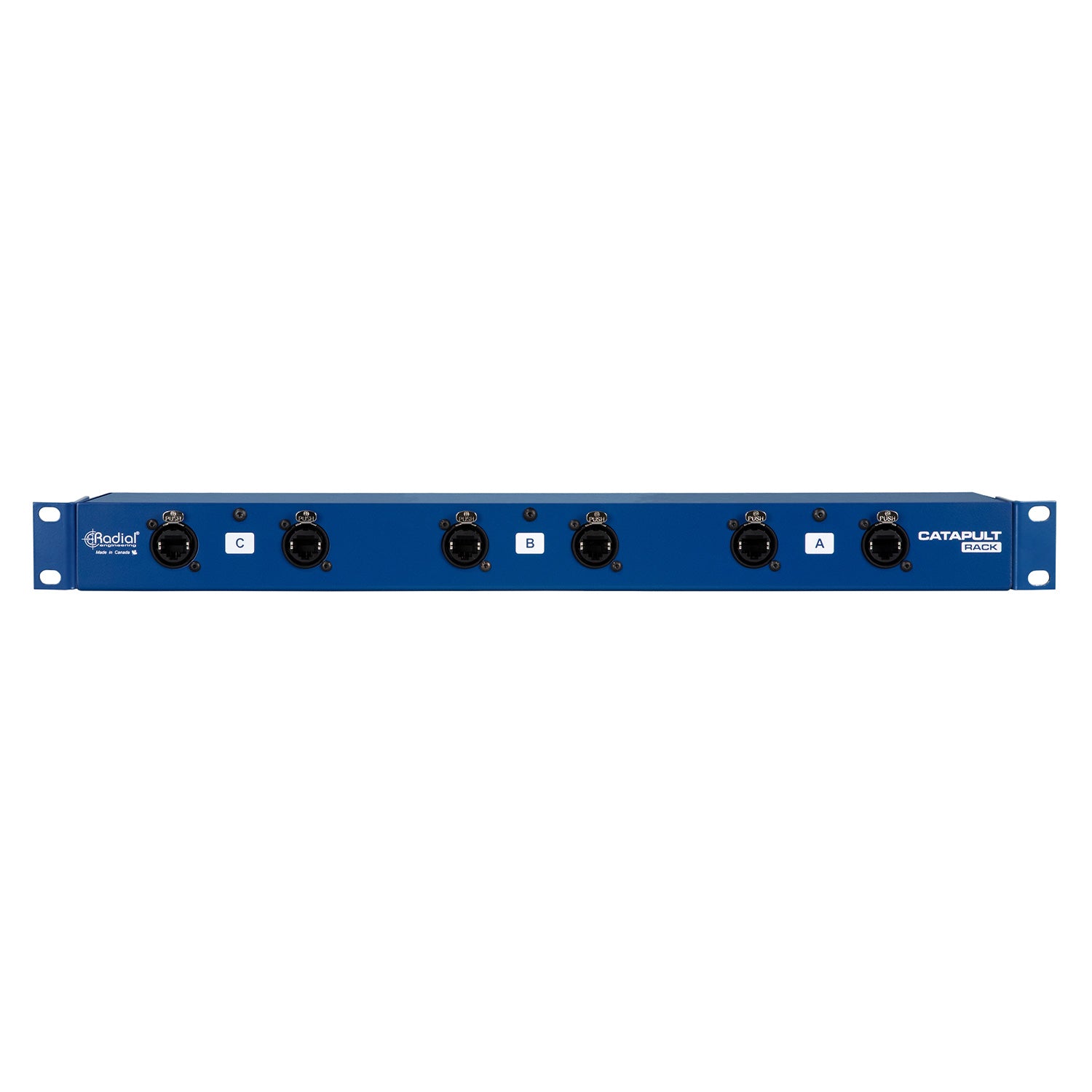 Radial Engineering Catapult Rack TX - 12-Channel Analog Audio Over Cat5 Sender