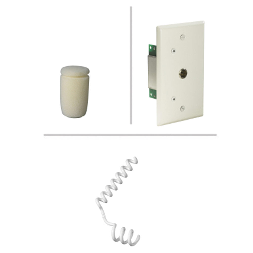 Audio-Technica ES933PMWH Hypercardioid Condenser Hanging Mic Wall/Ceiling Power Module (White)