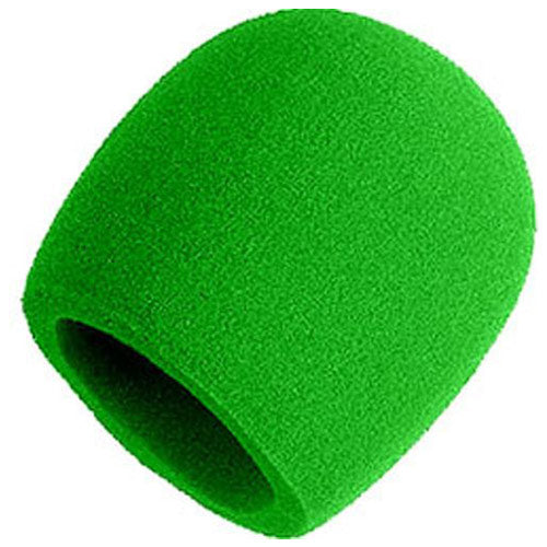 Shure A58WS Foam Windscreen for SM58 and Similar Microphones (Green)