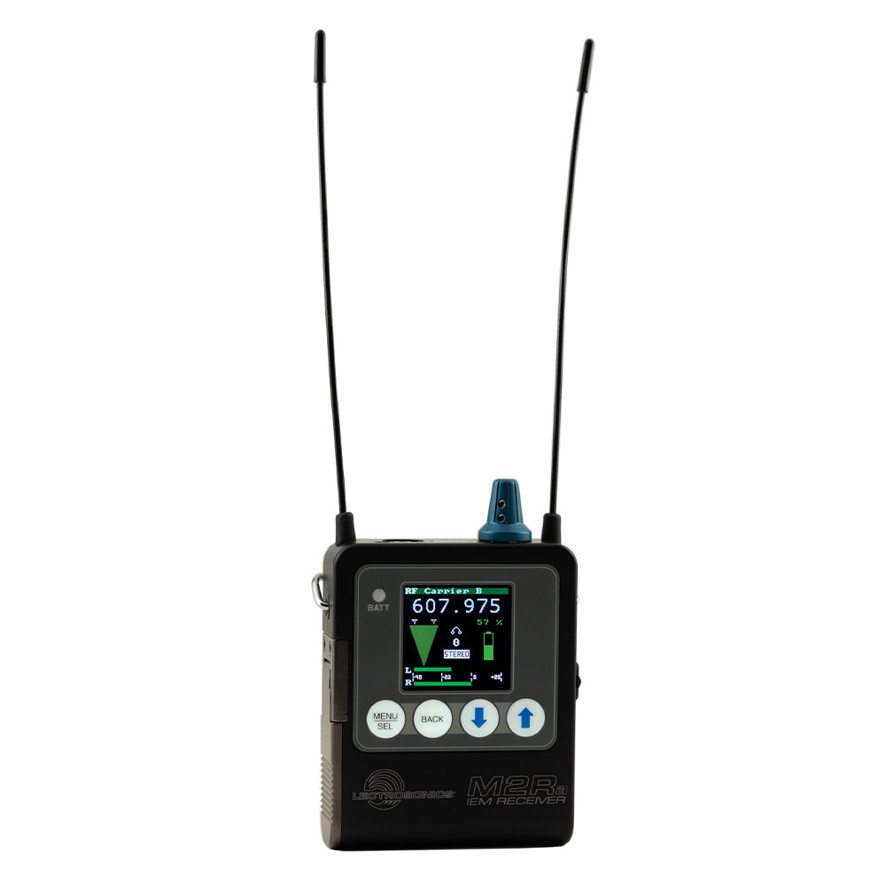 Lectrosonics M2Ra - Duet Series IEM / IFB Receiver (Block A1B1 / 470-608 MHz)
