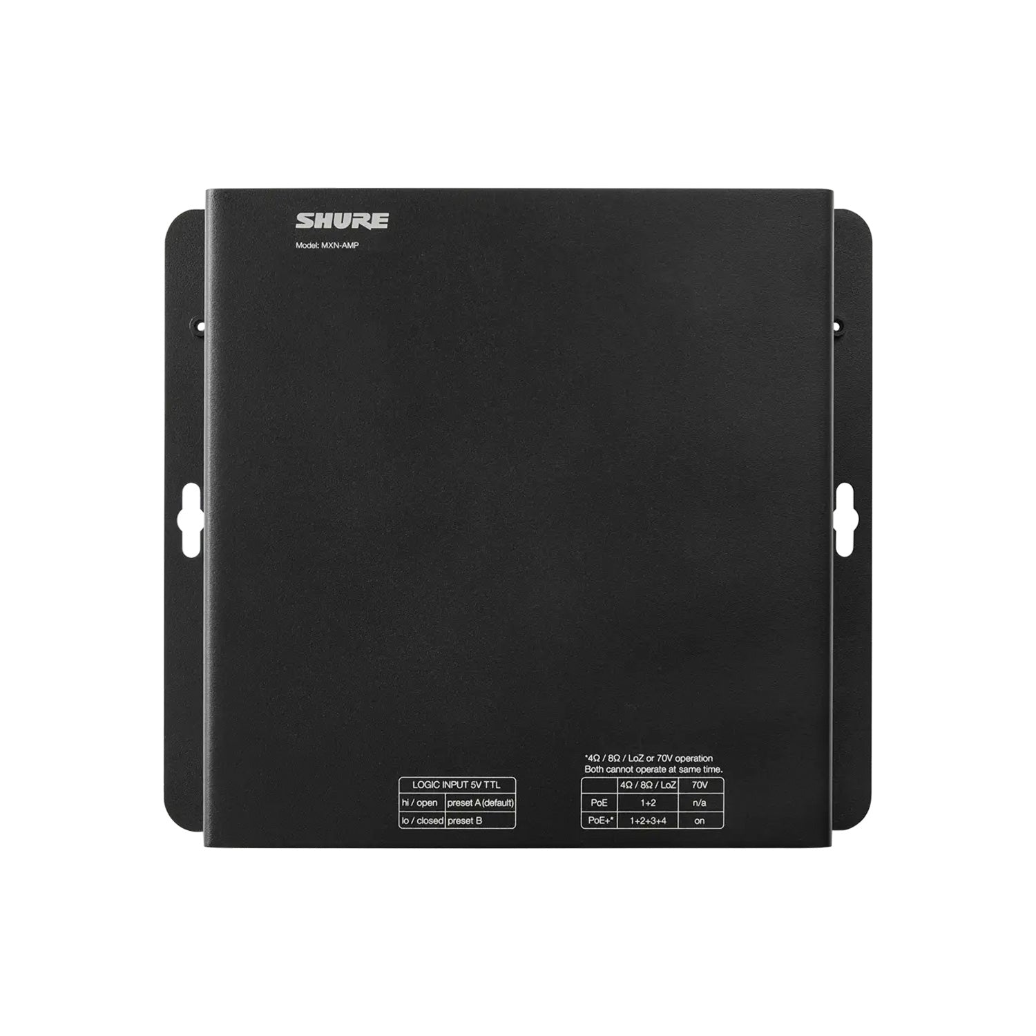 Shure MXN-AMP - PoE+ Powered Multichannel Amplifier for Microflex Systems