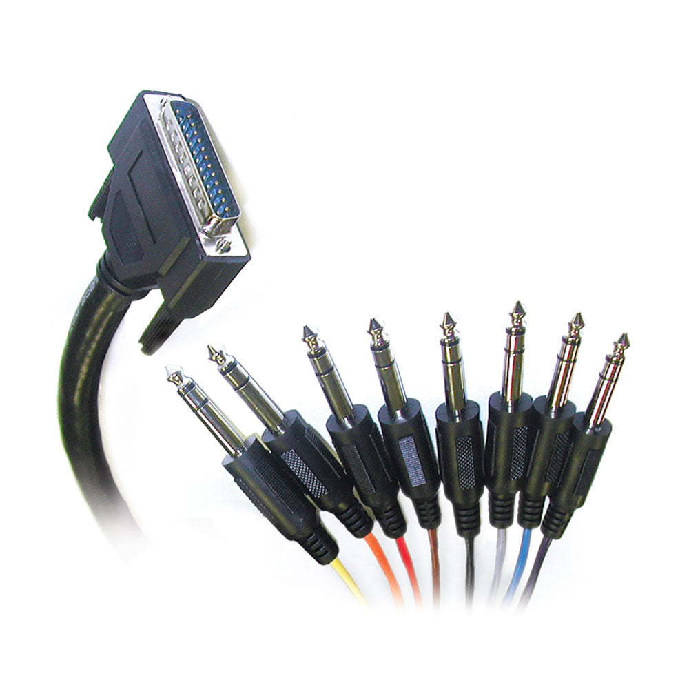 Hear Technologies AN Breakout Cable (DB25 to 8 TRS/12 Foot/Tascam Pin)