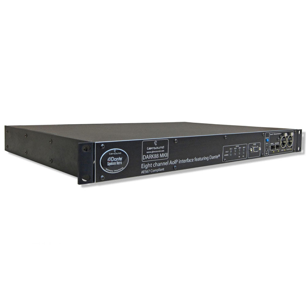 Glensound DARK88 MKII - Audio Network 8 Input, 8 Output Break Out Box