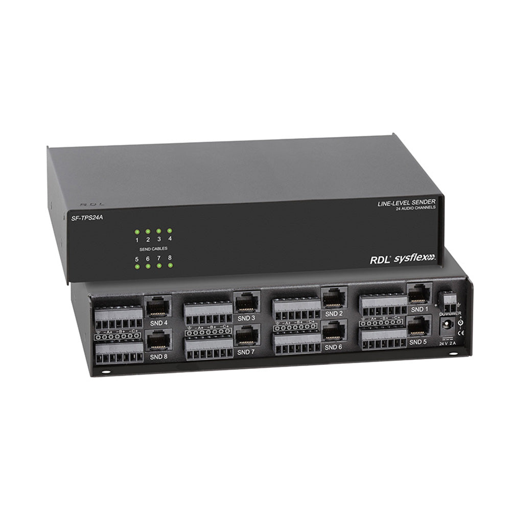 RDL SF-TPS24A - 24-Channel Line-Level Sender Module