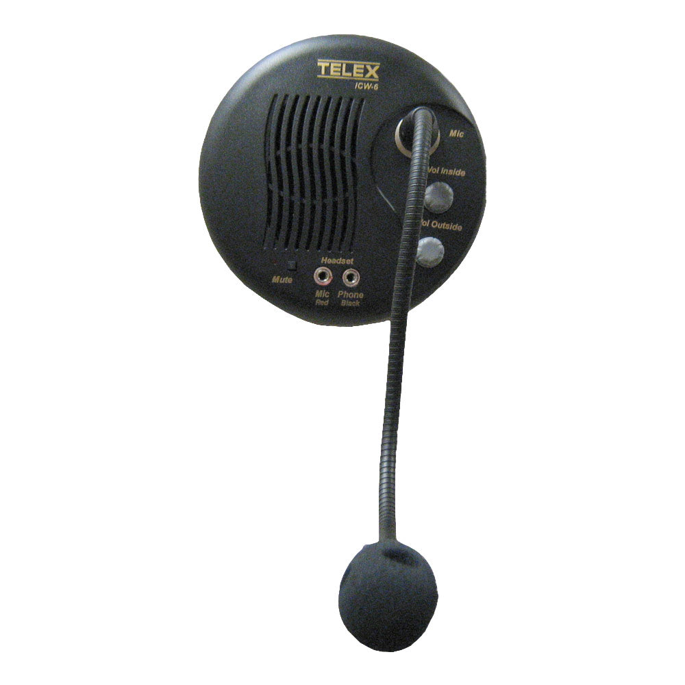 RTS ICW-6 Window Mount Intercom Microphone