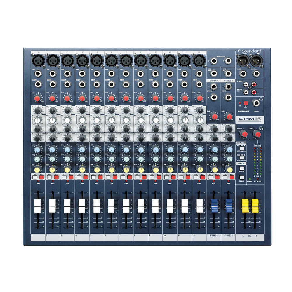 Soundcraft EPM12 Compact 12 Channel Mixer