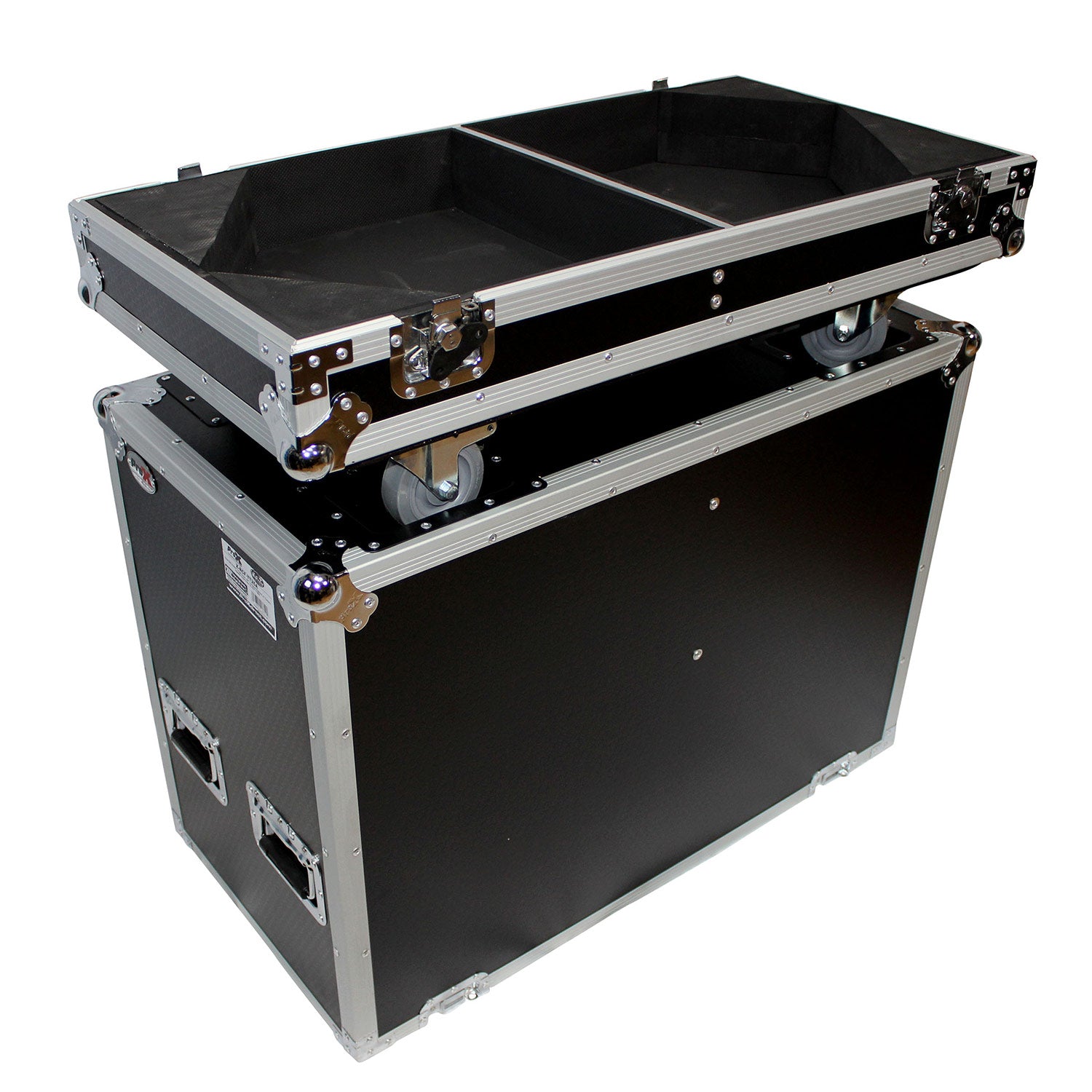 ProX X-RCF-TT25-AX2W - Holds 2X RCF TT25-A II, Int. Dim.: 26.38 X 16.73 X 16.73 Inch