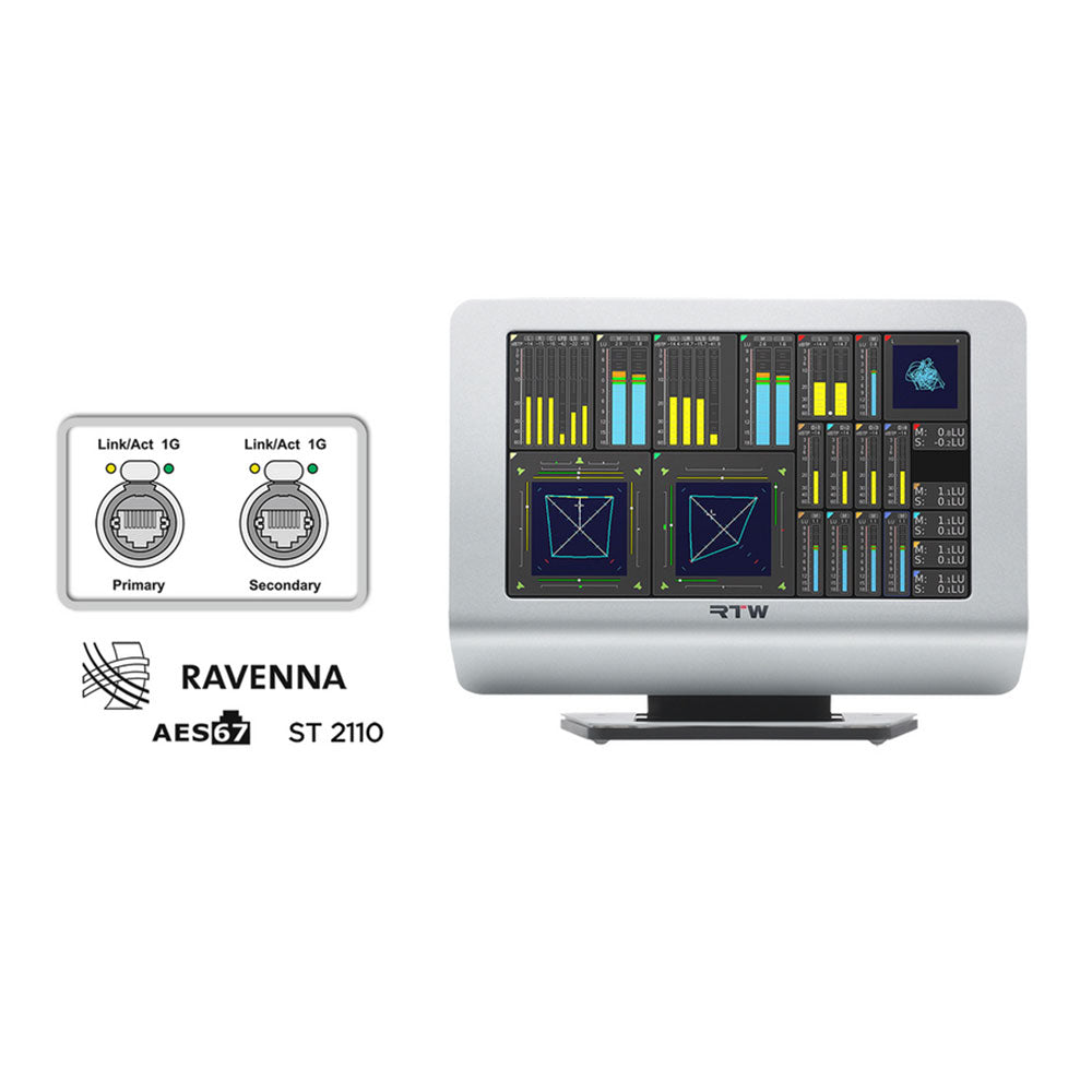 RTW TM9-RAV - Desktop Loudness Monitor with RAVENNA I/O