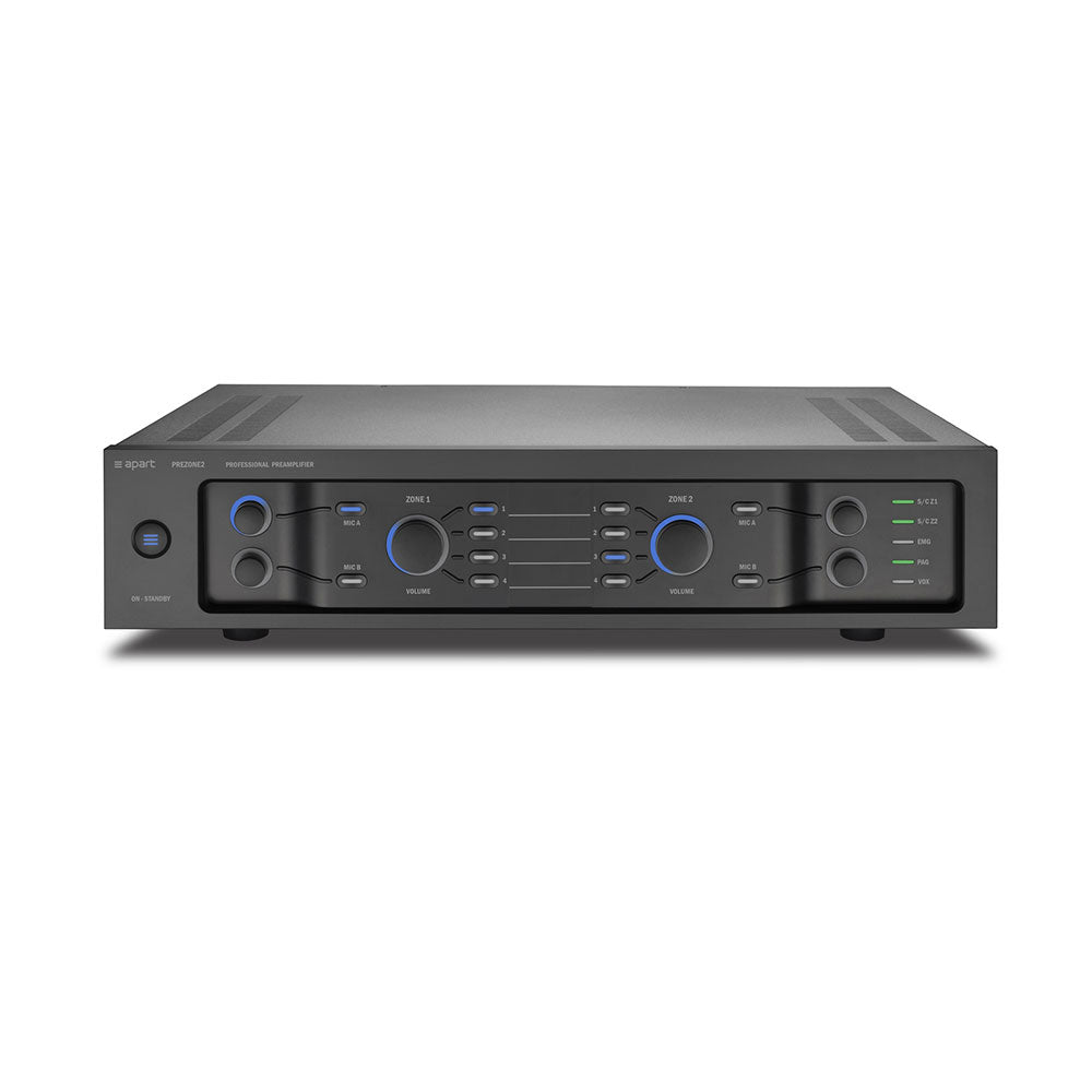 Biamp PREZONE2 - Two Zone Mixer and Preamplifier