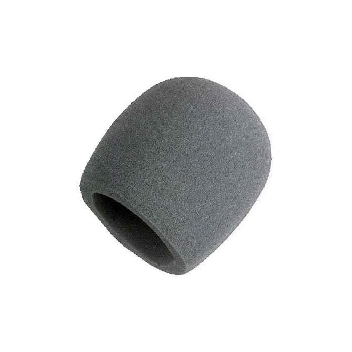 Shure A58WS-GRA Gray Foam Windscreen for All Ball Type Microphones