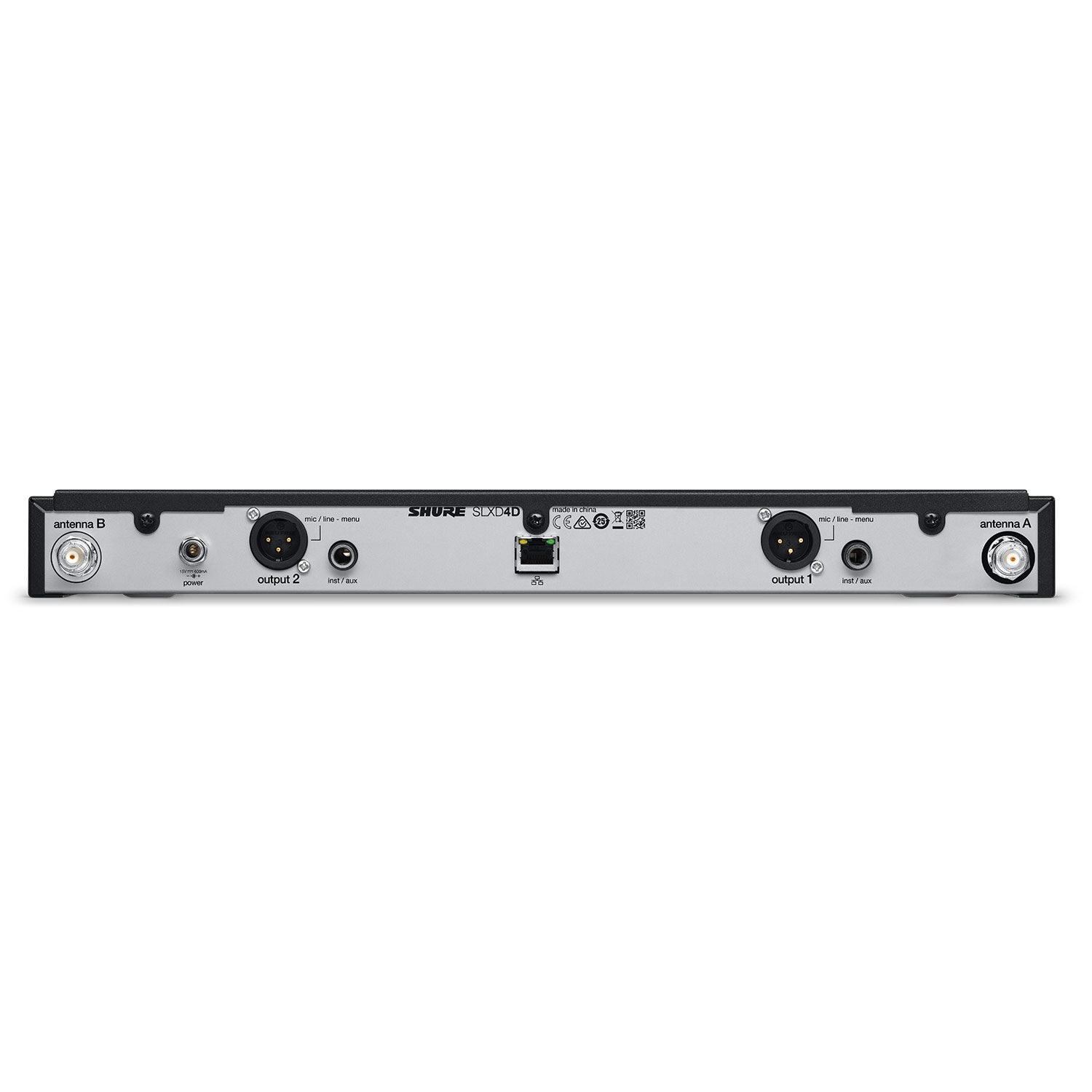 Shure SLXD24D/SM58 Handheld Wireless System with Dual SM58 (J52 Band / 558-616 MHz)