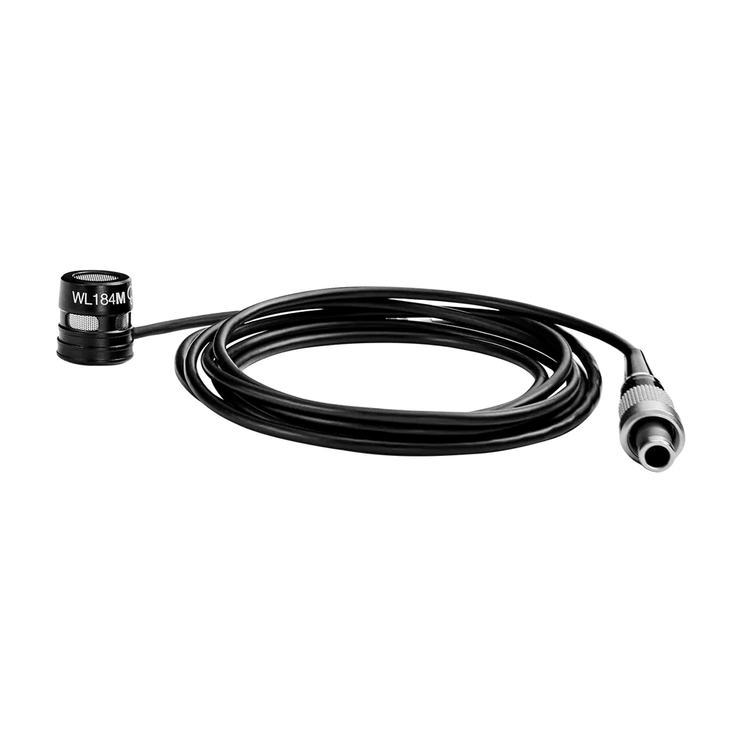 Shure WL184MB/S-LM3 - Supercardioid Lavalier Microphone (Black / 3-Pin Lemo)