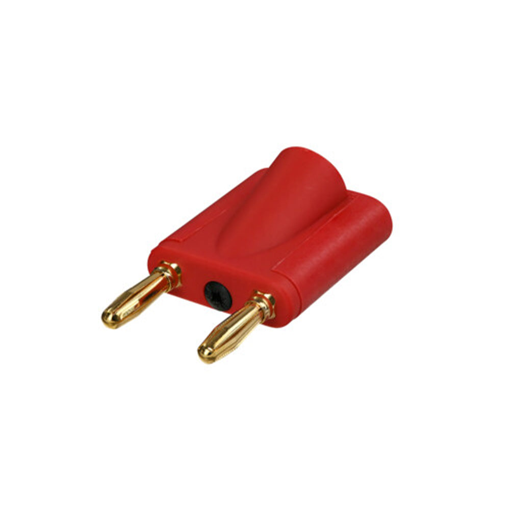 Rean NYS508-R - Dual Banana Plug for Speaker Connection (Red)
