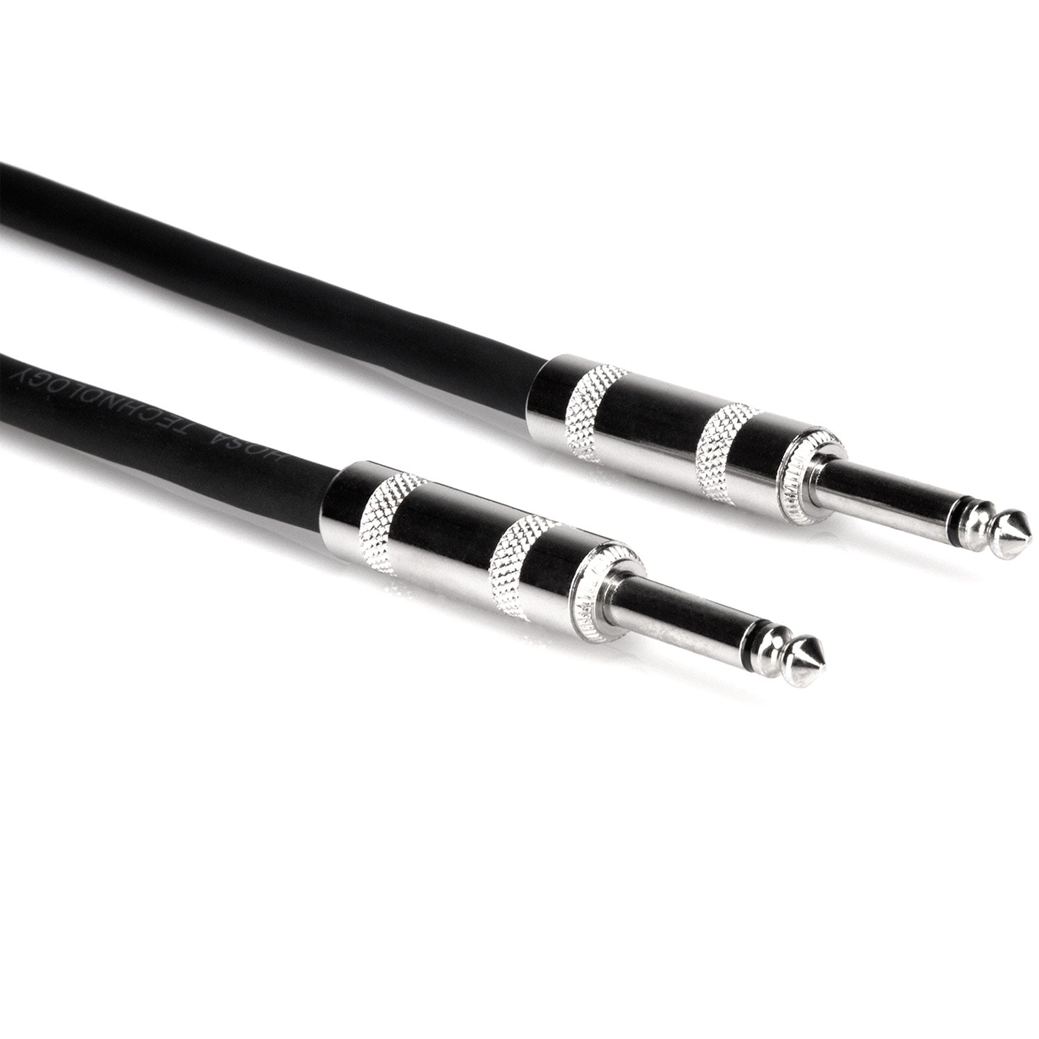 Hosa SKJ-603 Speaker Cable, Hosa 1/4 inch TS to Same, 3 feet