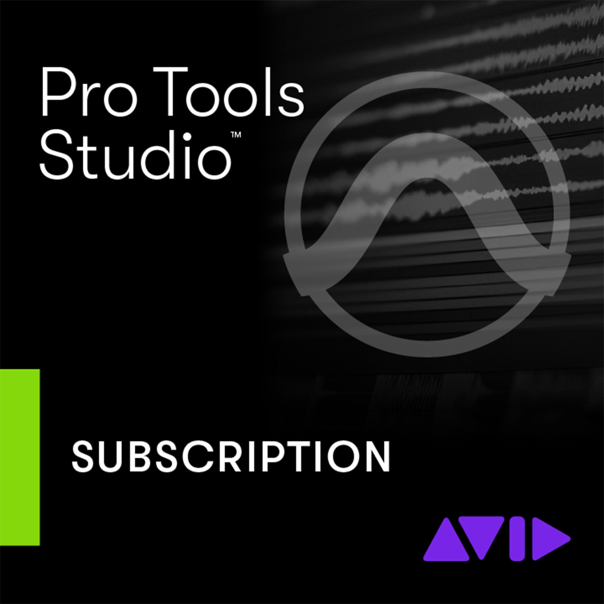 Avid Pro Tools Studio - Audio Workstation Software (New Annual Subscription)