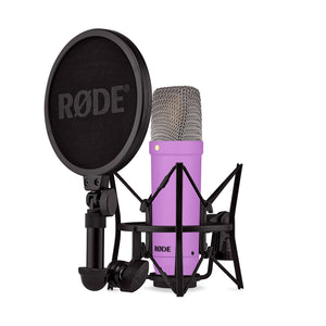 RODE NT1 Signature Series - Studio Condenser Microphone (Purple)