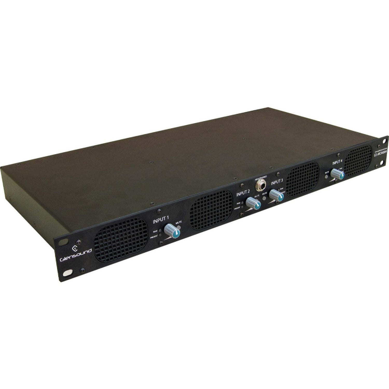 Glensound GS-MON004 - 4 Loudspeaker 19" 1RU Audio Monitor