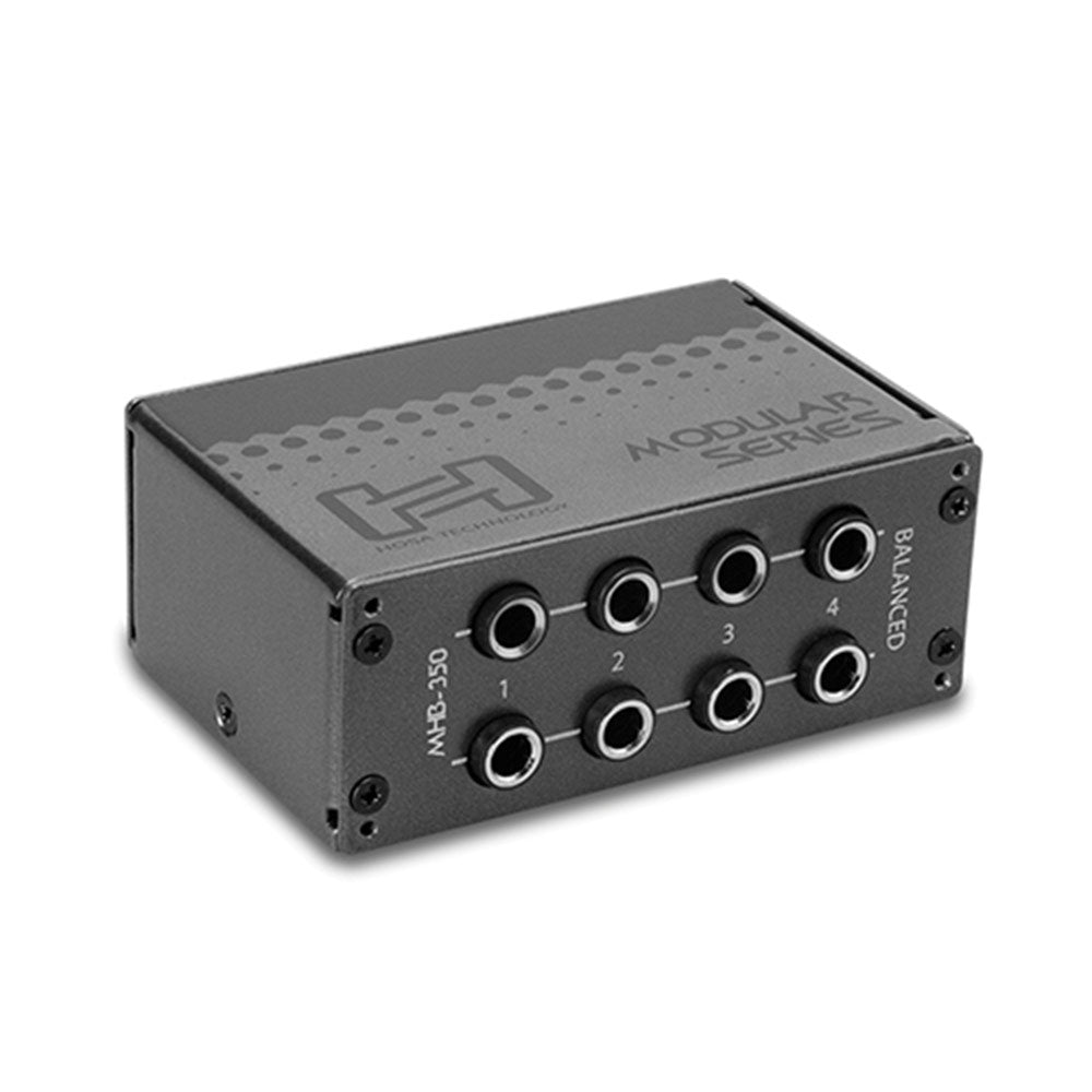 Hosa MHB-350 Patch Bay Module, 8-point, 1/4 inch TRS to Same