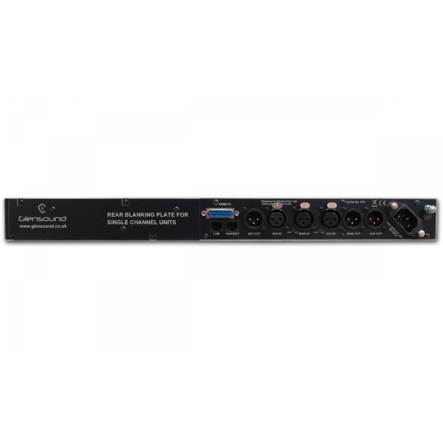 Glensound Atomic Copper 29/S - Single Rack Mount Digital Telephone Hybrid