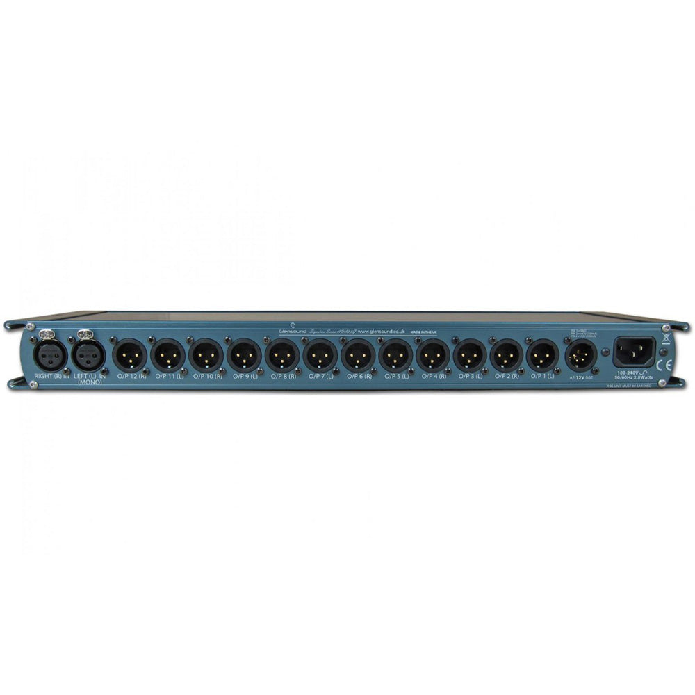Glensound Signature ADA 2:6G 1 Input / 6 Output Stereo Distribution Amplifier With Gain Controls