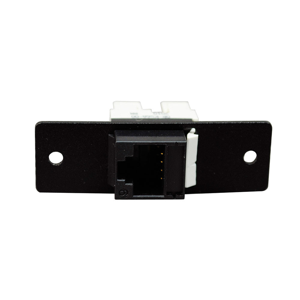 Wiremold AV9015BK AVIP Series Keystone CAT6 Jack Plate