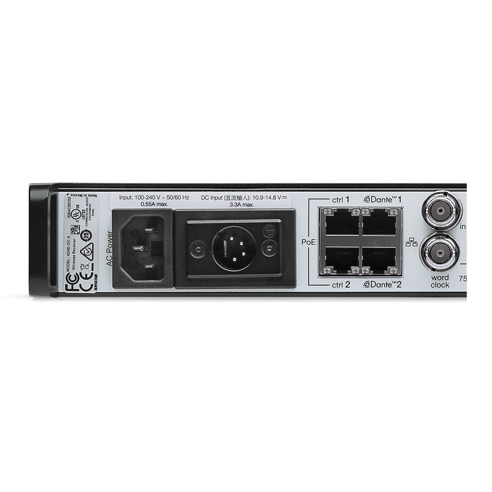 Shure AD4D-DC Axient Digital Dual-Channel Receiver (C Band 750-960 MHz)