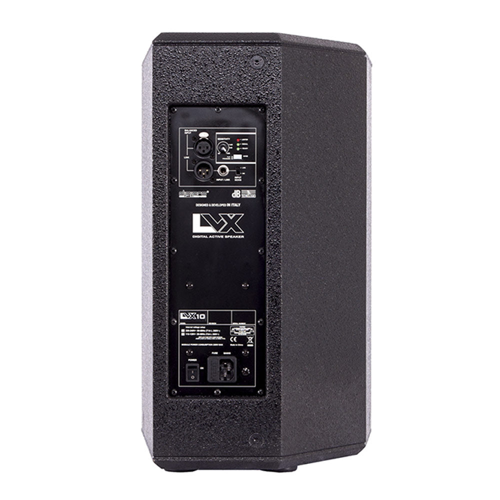 dBTechnologies LVX 10 - 2 Way Active Speaker with Bi-Amp Power - Black