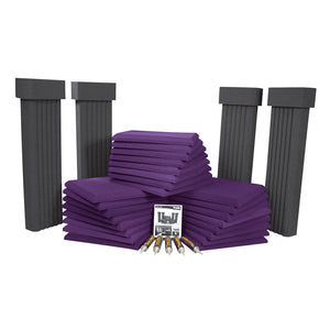 Auralex Elite SFS112 SonoFlat Room Treatment Kit (Purple)