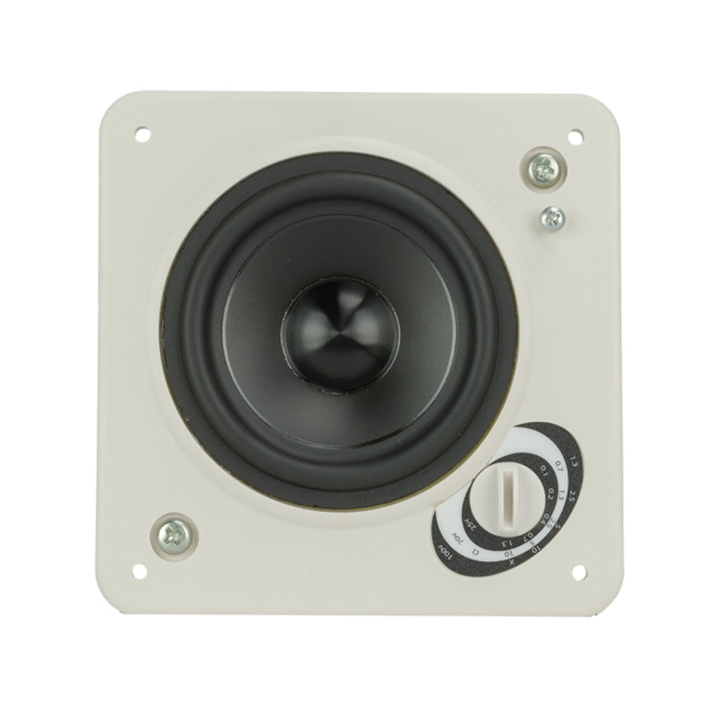 Soundtube IW31-EZ-WH - Full-Range 3-Inch In-Wall Loudspeaker (White)
