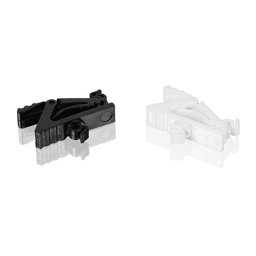 Countryman B6CLIP Single Lavalier Tie Clip Set (1 White/1 Black)