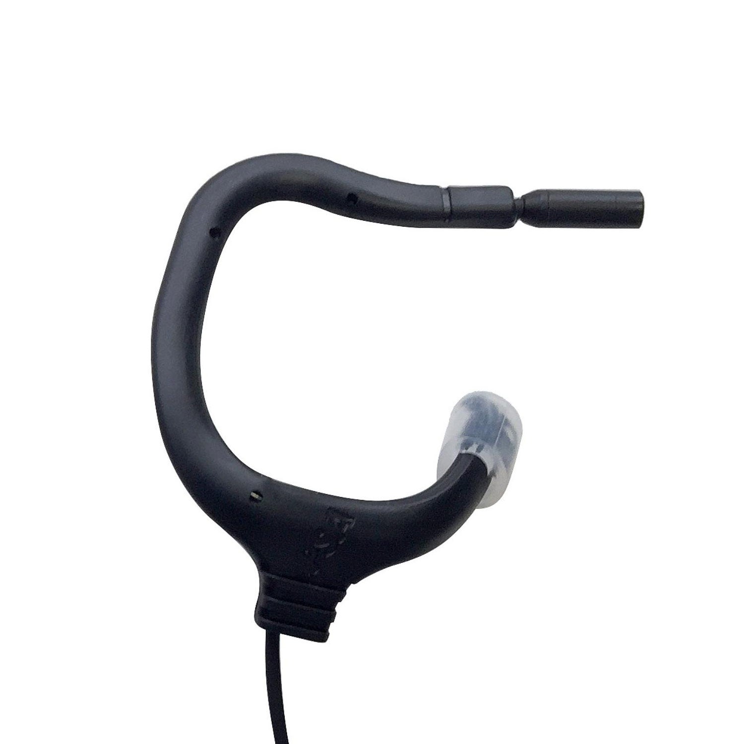 Point Source Audio EO-8WL-XAT-BL - EMBRACE Waterproof Omni Earset Microphone (Black / A-T Hirose)