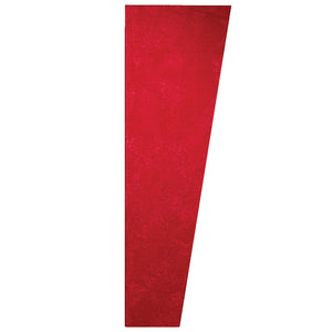 Auralex SonoSuede Trapezoid Right 16x48 Inch Fabric Panel (Red)