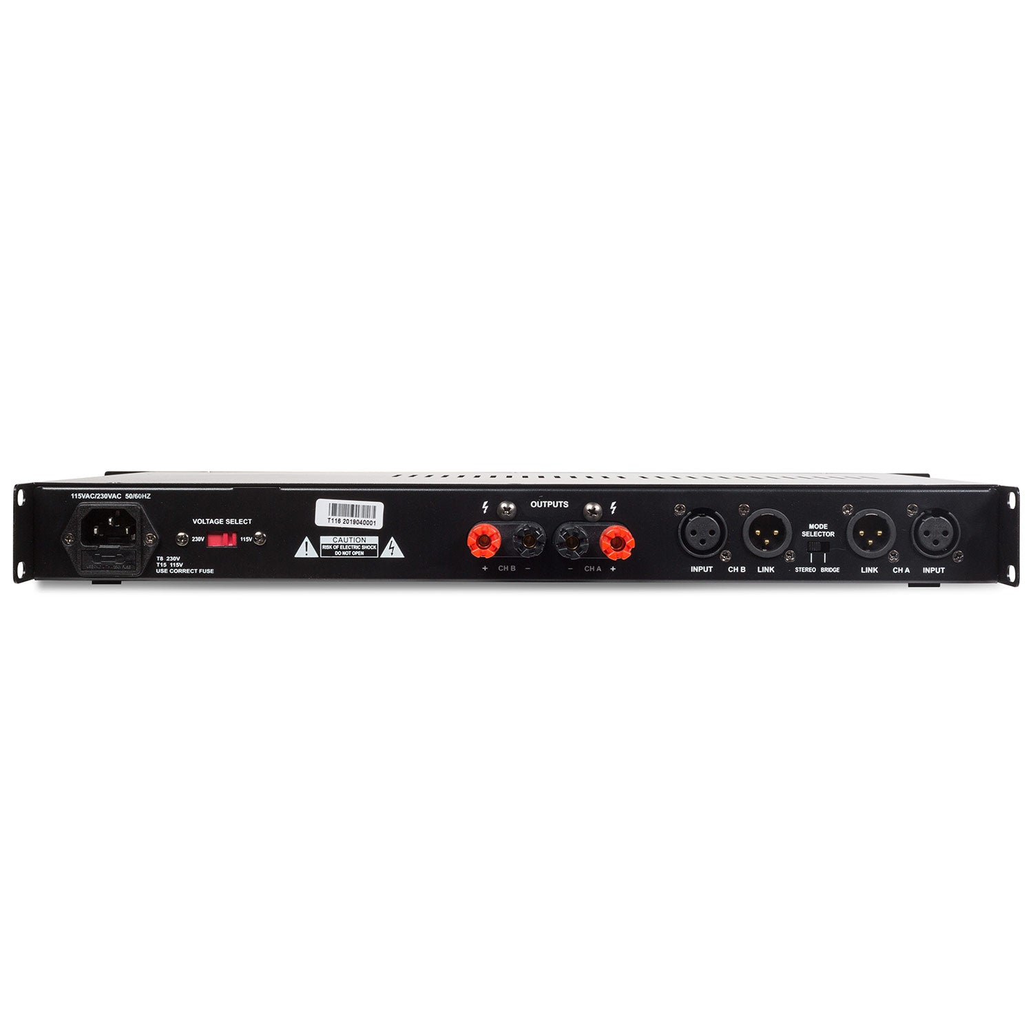 Avantone CLA-100 Class A/B Studio Power Amp - 100 Watts/Channel