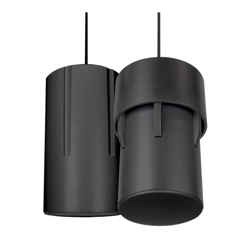 Soundtube DS31-EZ-CS-BK - Cylindrical Sleeve Hanging Loudspeaker (Black)