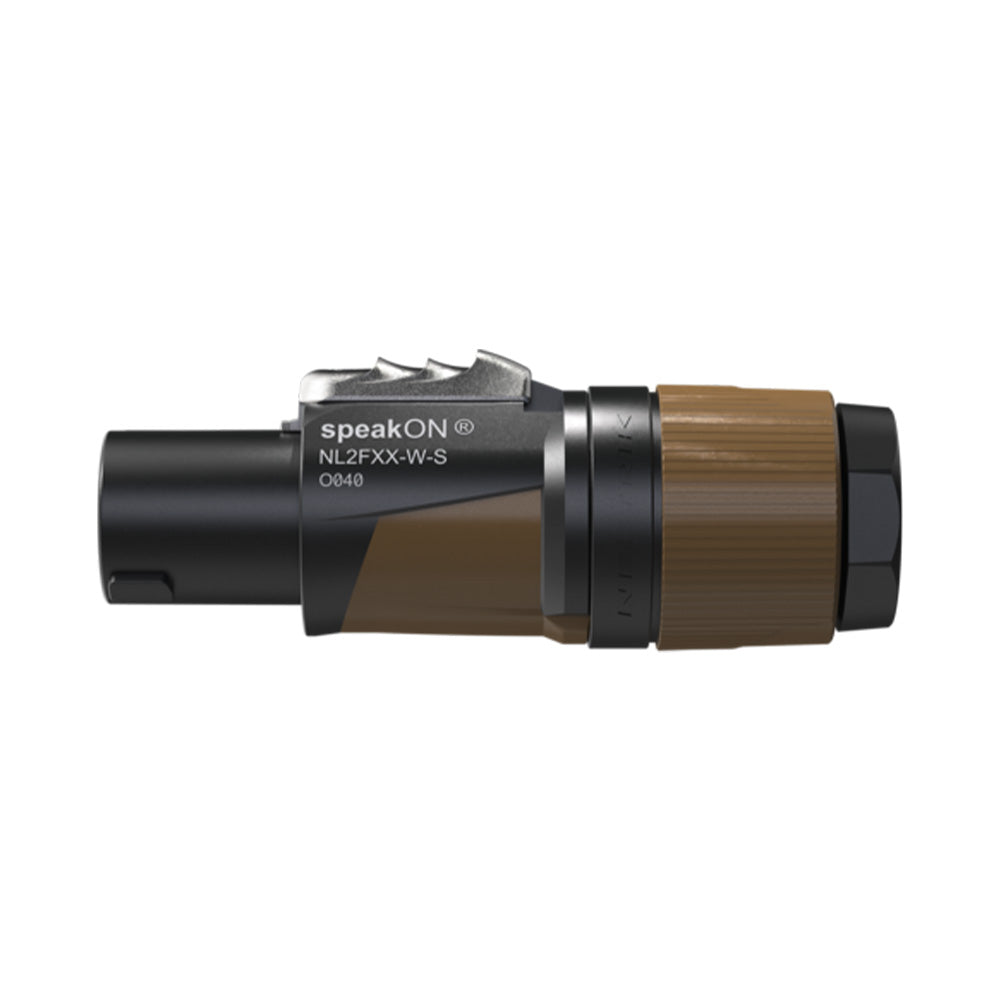 Neutrik NL2FXX-W-S - 2-Pole SpeakON Cable Connector (Screw Terminals)