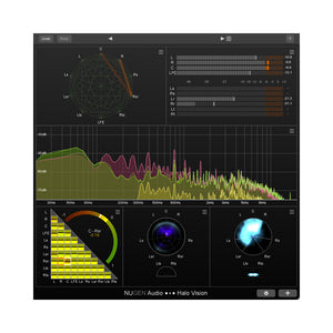 NUGEN Audio Halo Vision - 3D and Immersive Audio Metering Plugin (VST/AU/AAX)