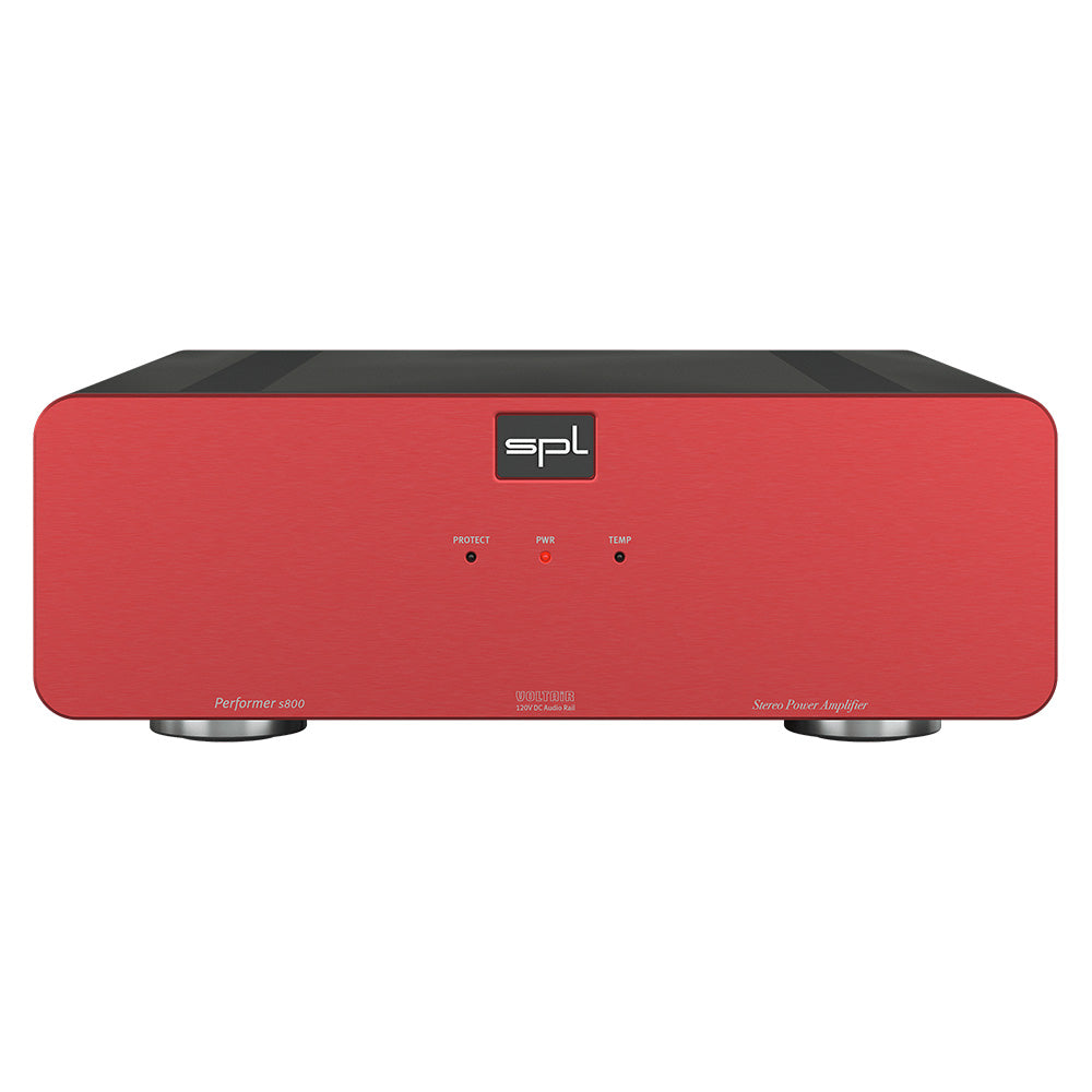 SPL Performer S800 - Stereo Studio or HiFi Power Amplfier (Red)