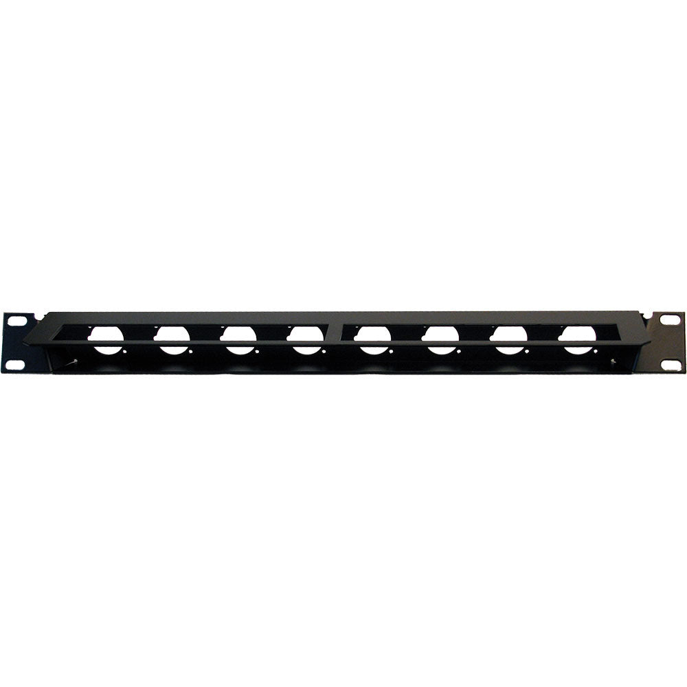 Neutrik NZP1RU-8 30 Degree Angled Rack Panel - 19 Inches